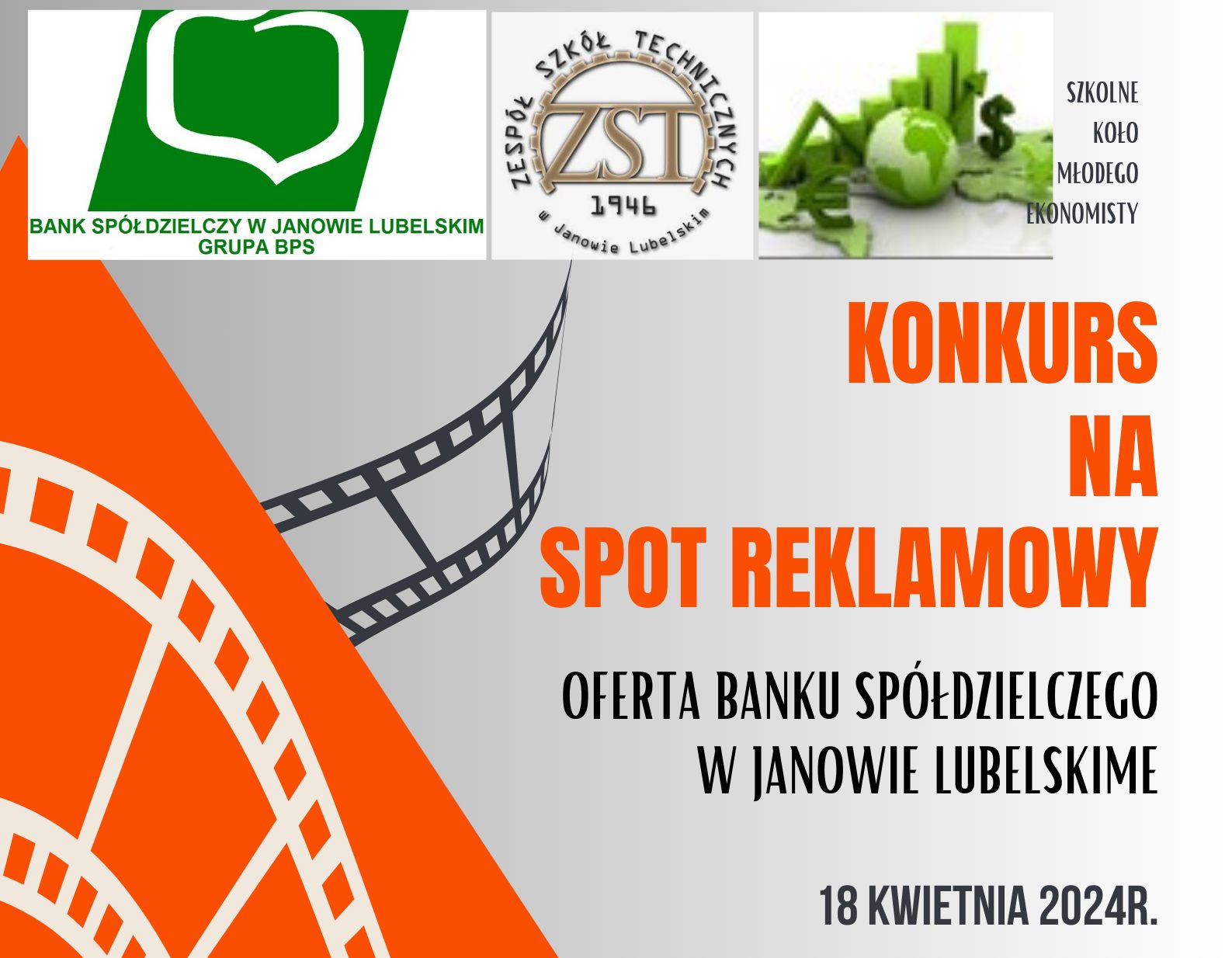 Plakat na spot reklamowy